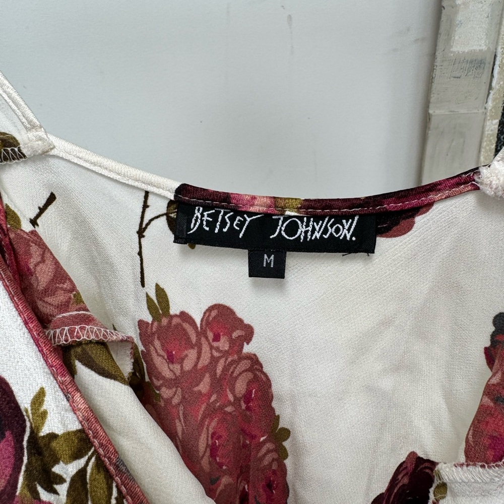 Betsey Johnson Floral Slip Mini Dress - Picture 4 of 4